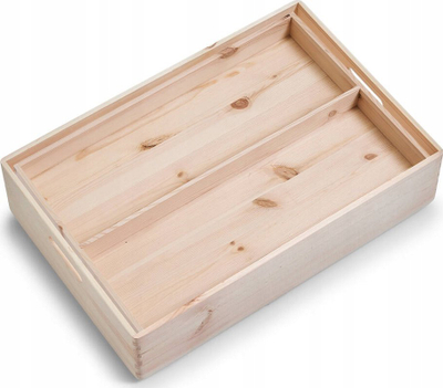 Organizues druri për kuti Zeller, 55 x 37 cm, natyral