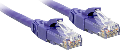 Kabllo Lindy RJ-45/RJ-45 48123, Cat.6, U/UTP, 2m, vjollcë