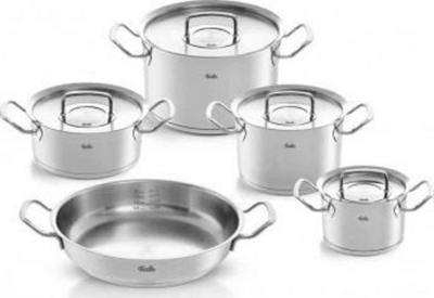 Set enë gatimi Fissler, 5 pjesë, të argjendta
