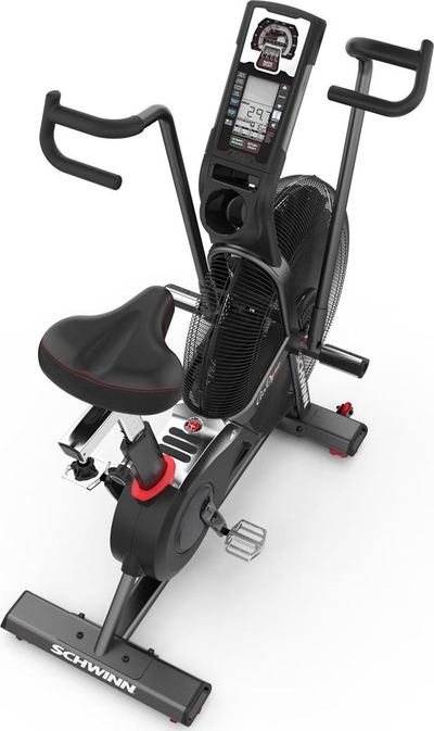 Biçikletë ajri Schwinn Airdyne AD8, rezistencë ajri, ekran LCD, e zezë
