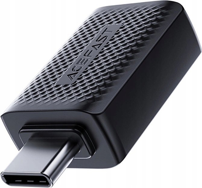 Adapter USB Acefast J1, USB A në USB C, 5Gbps, i zi