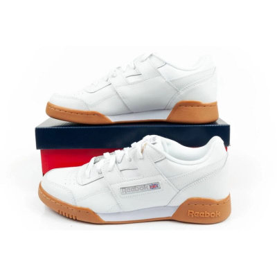 Патики Reebok Workout Plus, кожа, бели