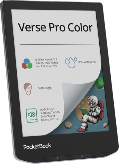 Lexues elektronik PocketBook Verse Pro Color, 6\", E Ink Kaleido 3, Stormy Sea