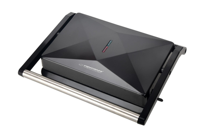 Grill kontakti Esperanza Peperone EKG013, pllaka qeramike, 850W, i zi