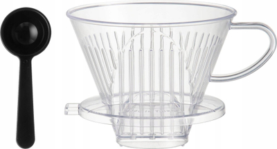 Filter kafeje Atmosphera Plastic Dripper, 13.5 cm, plastik