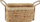 Shportë dekorative Medium Basket, 400x270x310mm, ngjyrë natyrale