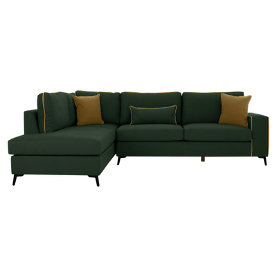 Sofa këndore DIVA (HM3254.17L), gjelbër