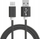 Kabllo USB VEGA Type C, 1m, najlon, i zi