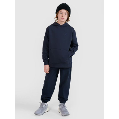 Trenërka për fëmijë 4F Jr Pants 4FJWMM00TTROM1188, pambuk, gri