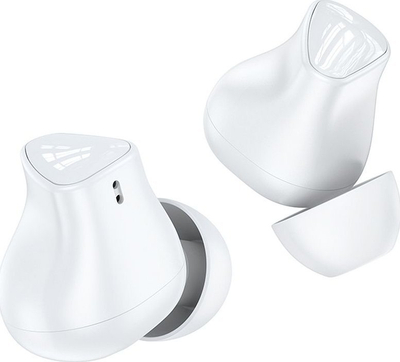 Kufje Bluetooth Hoco EW17, pa tela, me kuti karikimi, të bardha