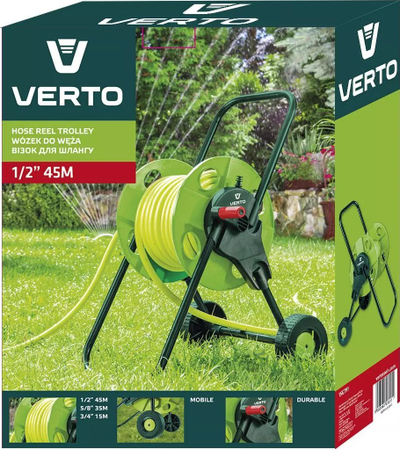 Karrocë kopshti Verto (15G791), jeshile