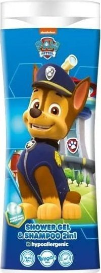 Gel dushi dhe shampo për kalamajtë Air Val Paw Patrol Chase 2n1, 300ml