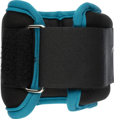 Pesha për kyç Avento Wrist &amp; Ankle, 0.5 kg copa, neopren, të zeza me blu