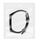 Rrip ore OEM elastomer për Xiaomi Mi Band 5 6, elastomer i fortë, i zi