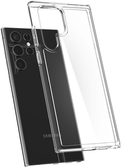 Mbrojtëse Spigen Ultra Hybrid për Samsung Galaxy S22 Ultra, e tejdukshme
