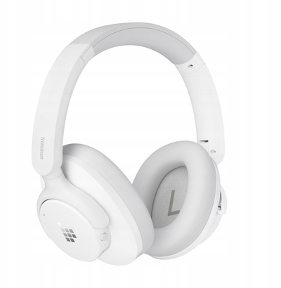 Kufje Tronsmart Q20S, wireless over-ear, me ANC hibride, të bardha