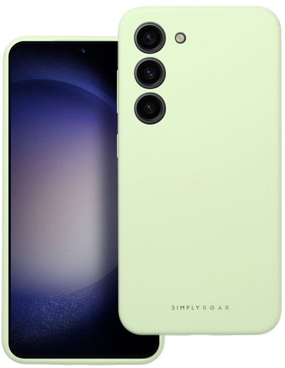 Maskë telefoni Roar Futera Cloud Skin për Samsung A16 5G, silikon i hollë, jeshile e çelët