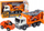 Lodër kamion vinç Multifunctional Tow Truck, 1:16, me drita dhe zë, portokalli