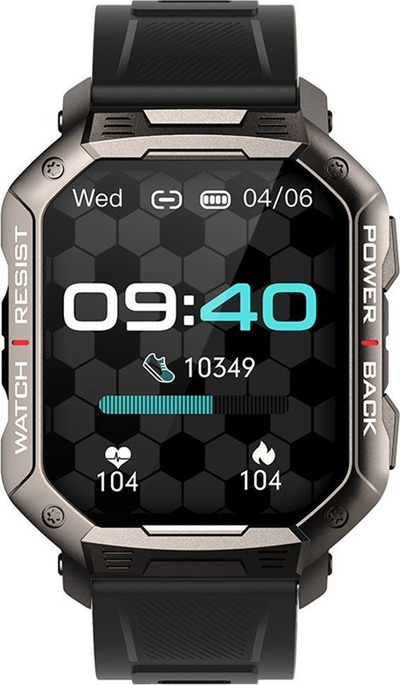 Smartwatch Kumi U3 Pro, ekran 1.83", NFC, i zi