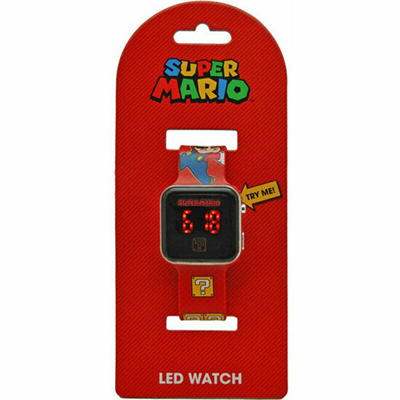 Orë për djem Disney Super Mario hDY034, e kuqe
