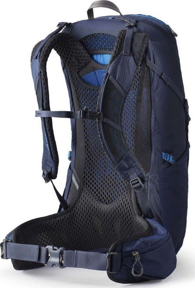 Shpinë turistike Gregory Zulu 30, 30L, sistem FreeFloat, blu halo