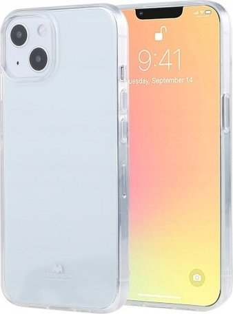 Futrollë telefoni Goospery Jelly Mercury për iPhone 14, TPU, transparente