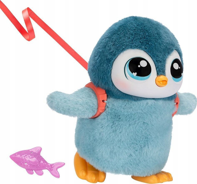 Lodër interaktive Little Live Pets Walking Penguin COBI 26535, 25 tinguj, blu