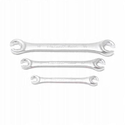 Çelës unazor Forsage Open Ring Spanner 12x14mm, çelik krom‑vanadium, ngjyrë argjendi