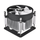 Ftohës procesori Thermaltake Gravity i3, profil i ulët, 92mm, i bardhë