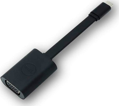 Përshtatës Dell USB Adapter USB-C to VGA, i zi