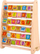 Едукативна играчка Tooky Toy Alphabet Abacus, од дрво, шарена