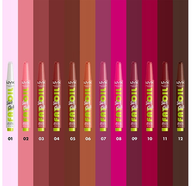 Balsam për buzë NYX Fat Oil Slick Click 04 Going Viral, 2.3 ml, me shkëlqim