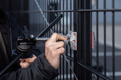 Студиска стеги Manfrotto C152EJ, 6\", метална, сива и црвена