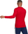 Bluzë sportive adidas Team Base Tee M GN5674, mëngë të gjata, AEROREADY, e kuqe