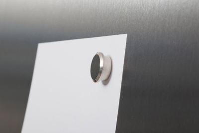 Magnet i rrumbullakët MAUL 6170896, neodymium, 2.2 cm, çelik inox