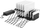 Karikues shumëport Lindy 73309, 10x USB A, 2.4A, i bardhë
