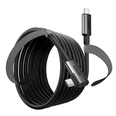 Кабел USB C во USB C Ugreen UGR1385, 5 m, 60 W, црн