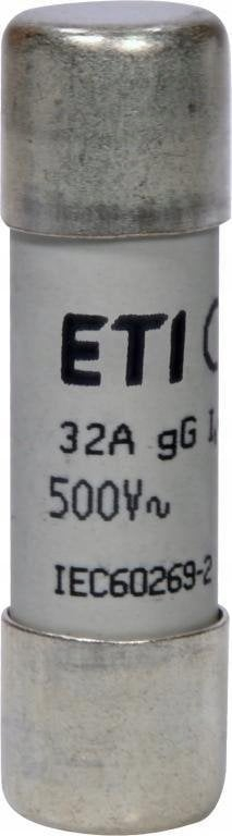 Siguresë ETI CH 14x51 gG, 32A, 500V, gri