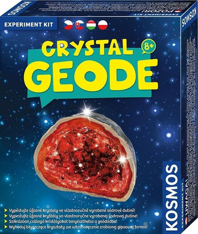 Set eksperimental Kosmos Crystal Geode, për me bo kristale, 8+
