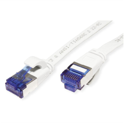 Kabllo rrjeti Value 21.99.2165, CAT 6A F UTP, RJ45, 5m, e bardhë