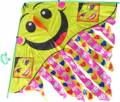 Fluturake ARTYK Kite 70cm 125102, poliester, me dorezë, shumëngjyrëshe