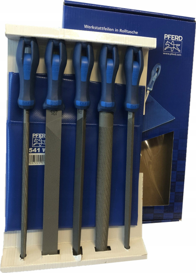 Set limaresh PFERD 11801541, 250mm, 5 copë, blu