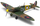 Model avion Airfix Supermarine Spitfire MkIa C, plastik, shkalla 1:72, kamuflazh ushtarak