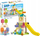 Set loje Playmobil Junior Adventure Tower 71703, 18 pjesë, për kalamaj 1‑4 vjeç, shumëngjyrësh