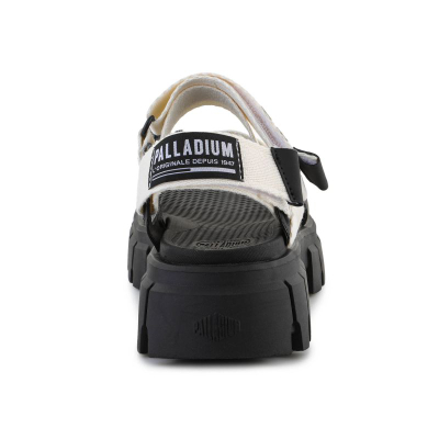 Sandale Palladium Revolt Sandal Army Star W, me platformë, vegane, gri