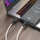Kabllo USB Hoco X90, USB A në USB C, 3A, 1m, e bardhë