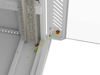 Kabinet rack LANBERG FF01-6632-12SL, 32U 19", 600x600mm, gri