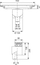 Trape kullimi TECE Drainprofile Vertical DN50, 48 L/min, kullim vertikal