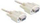 Kabllo Delock DB-9 - DB-9, 5m, bezhë