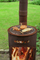 Oxhak kopshti BonFeu Bongiano SP 3001R, çelik Corten rusty, me grill, ngjyrë kafe e ndryshkur